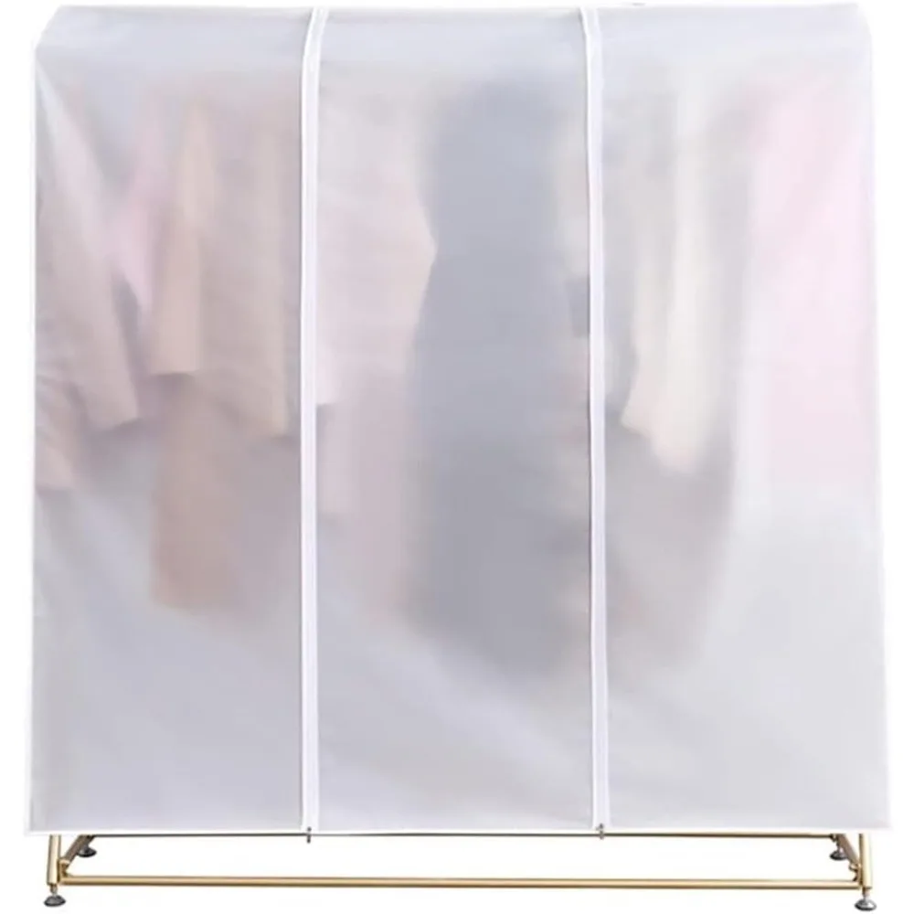 Cabinet Vertical Hanger Wide Dust Cover Bracket Clothing Wardrobe Cover Vertical Hanger 50 * 150 * 100cm