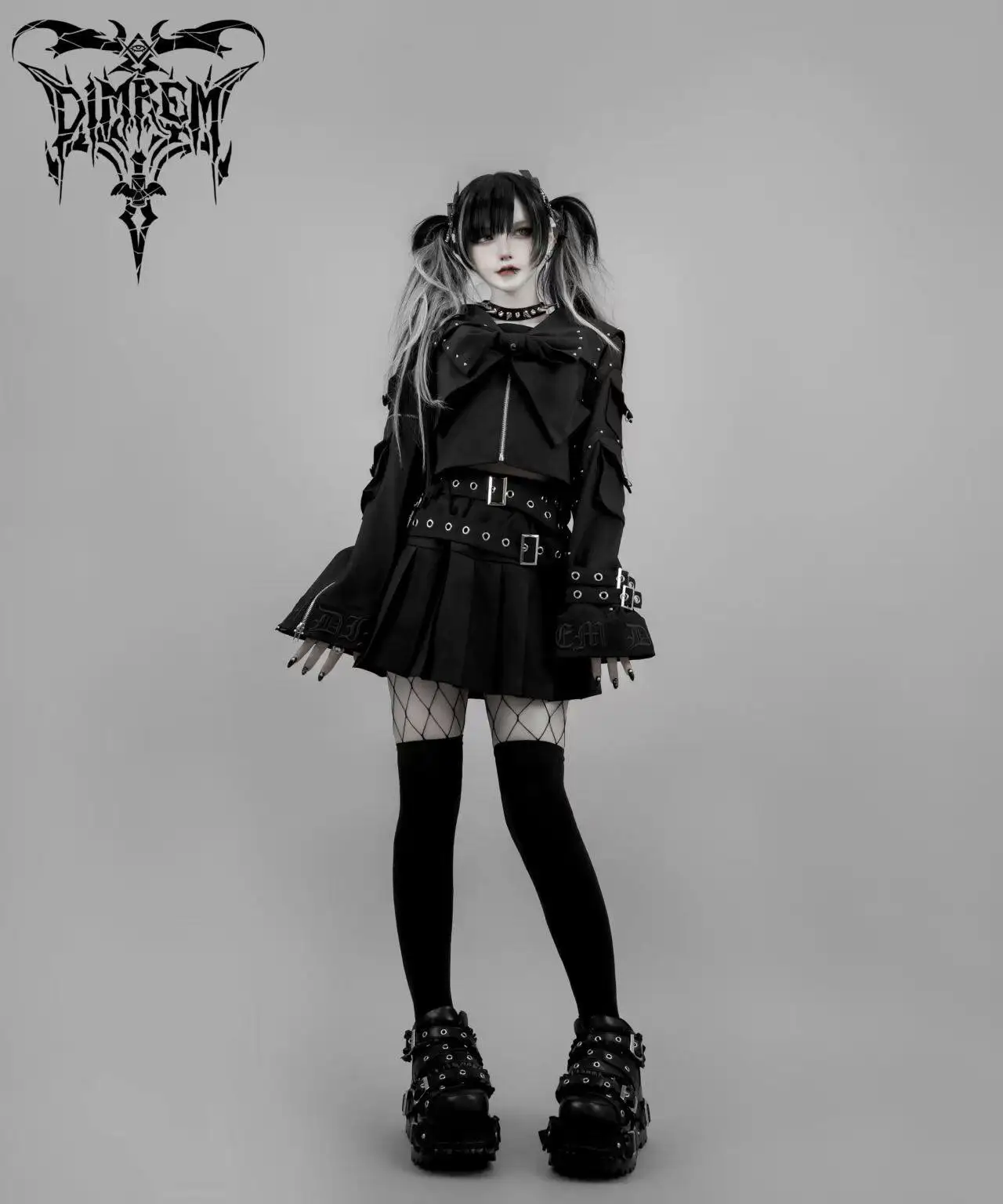 Dimmoire Reflem Collaborative Naval Uniform Style Long Sleeve H