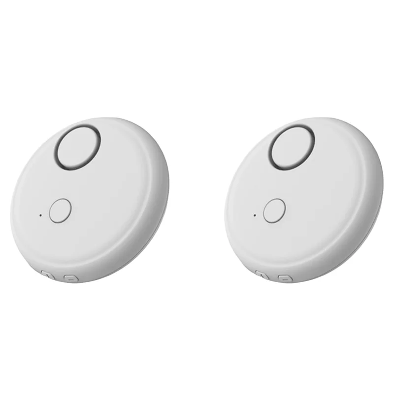 【Hot Items】Alarm Sensor For Door Window Vibration 130Db Loud Sound Adjustable Sensitivity For Home Office Warehouse Security 2 P