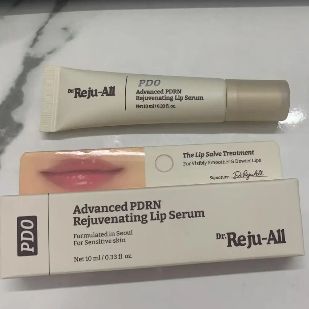 10ML Dr.Reju-All PDO PDRN Lip Serum Moisturizing Light Texture Lip Essence Hydrating Smooth Lip Care Balm For Dry Chapped Lips