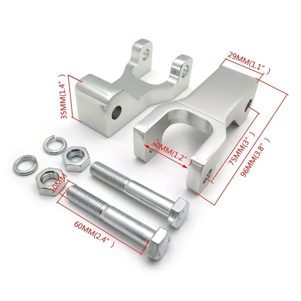 Front 3.5" Lowering Kit for Honda TRX 450R Yamaha YFZ450 Yamaha Raptor 700 Aftermarket Motorcycle Parts view 5