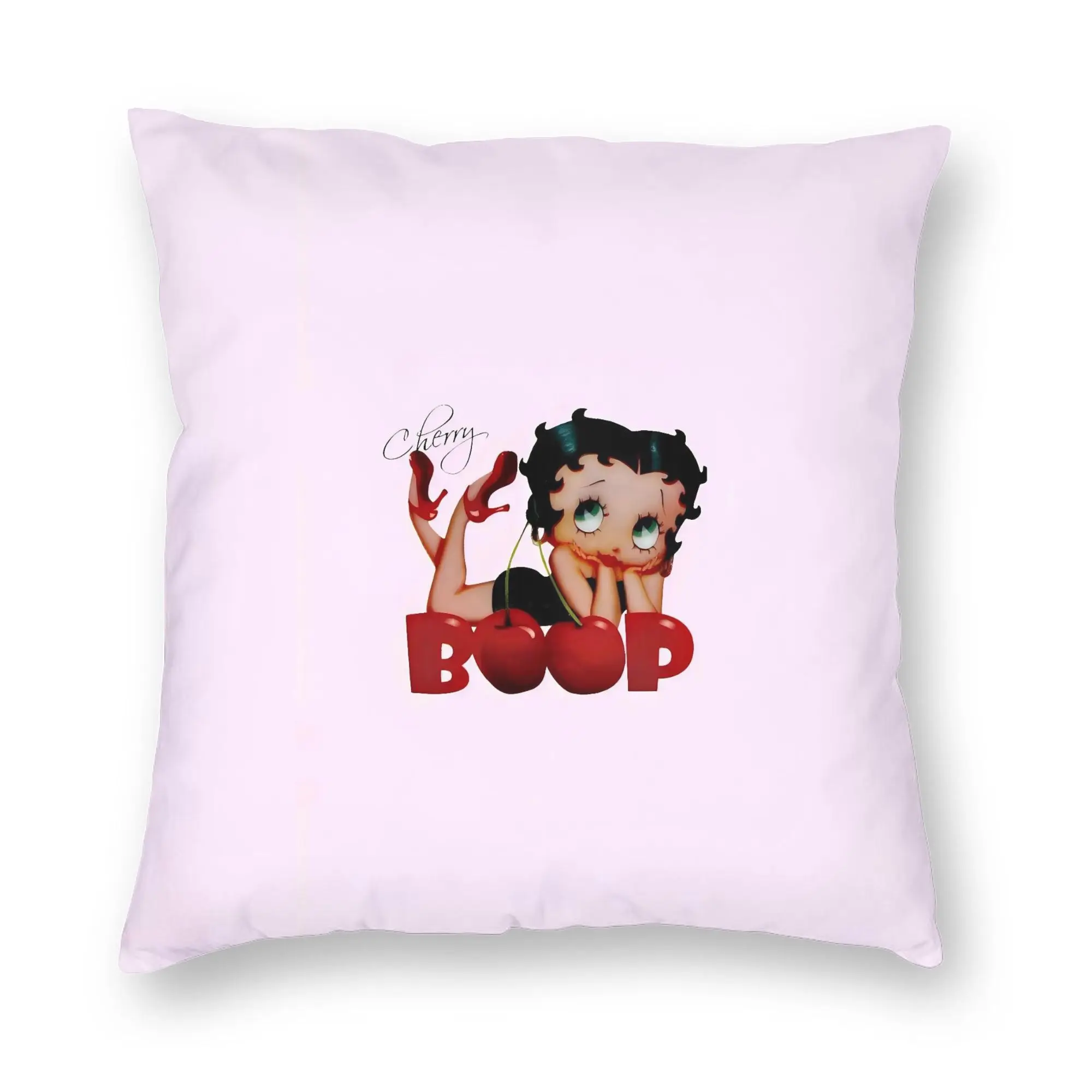 Anime B-Betty BoopS Pillowcase Soft Polyester Cushion Cover Decorations Cartoon Pillow Case Cover Home Zipper 40*40cm