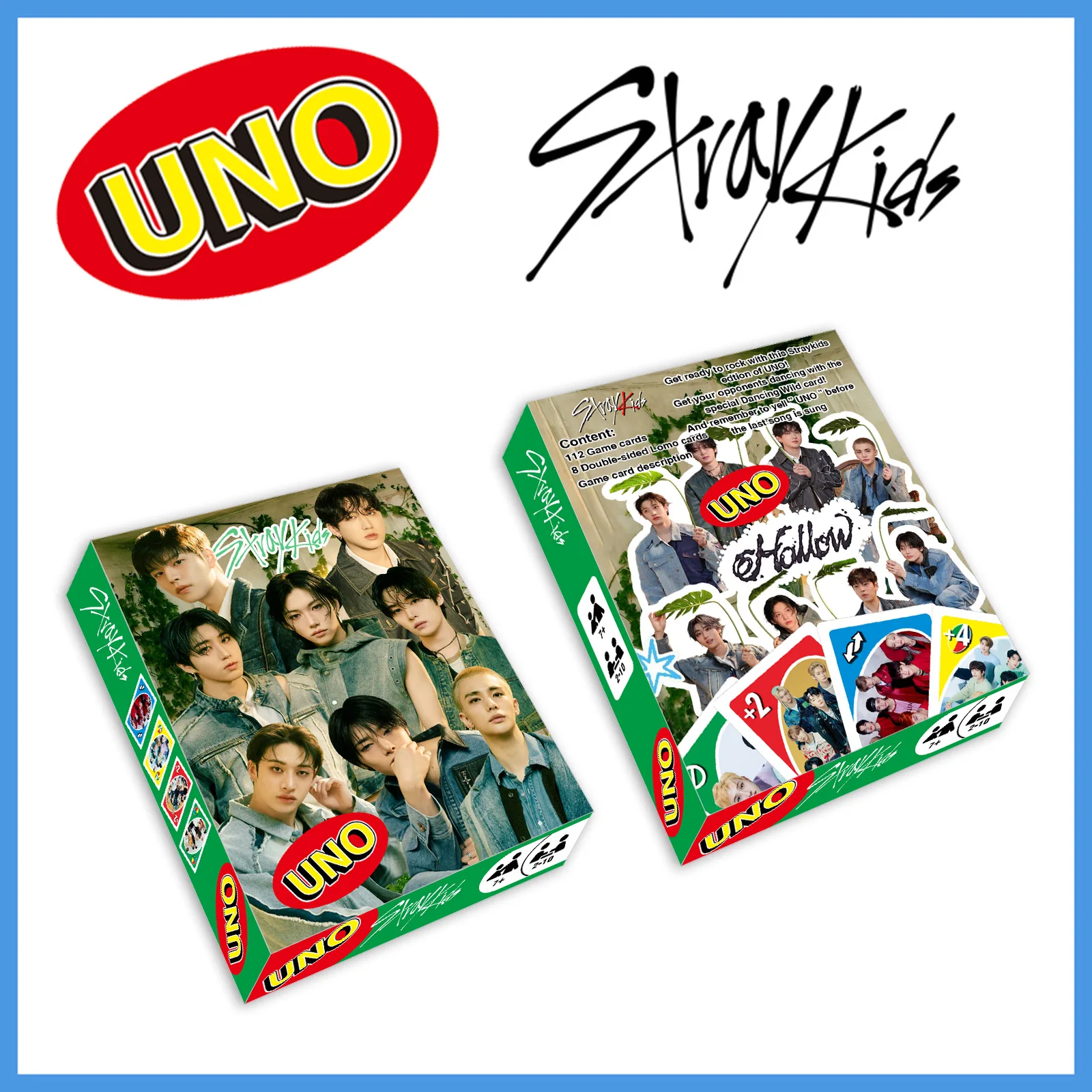 

120 Straykids playing cards, punishment cards, party board game cards, SKZOO peripheral star punishment card cards