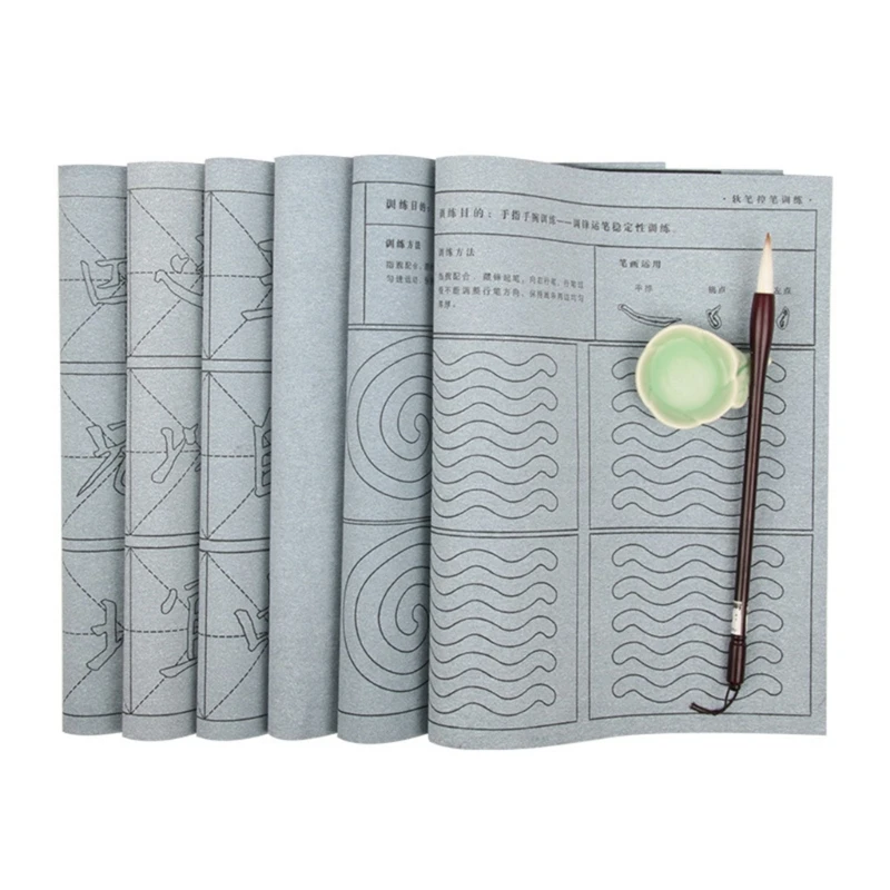 الخط الكتابة المياه القماش قابلة لإعادة الاستخدام الخط الصيني المياه الكتابة القماش التمرير أداة الخط الصيني