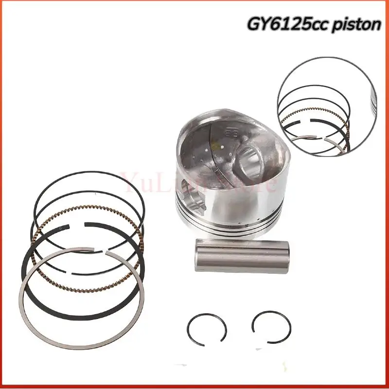 ヘビーデューティー-gy6-125cc-ピストン燃料節約耐摩耗性フィット-gy6-125cc-モペットスクーターエンジンアクセサリー