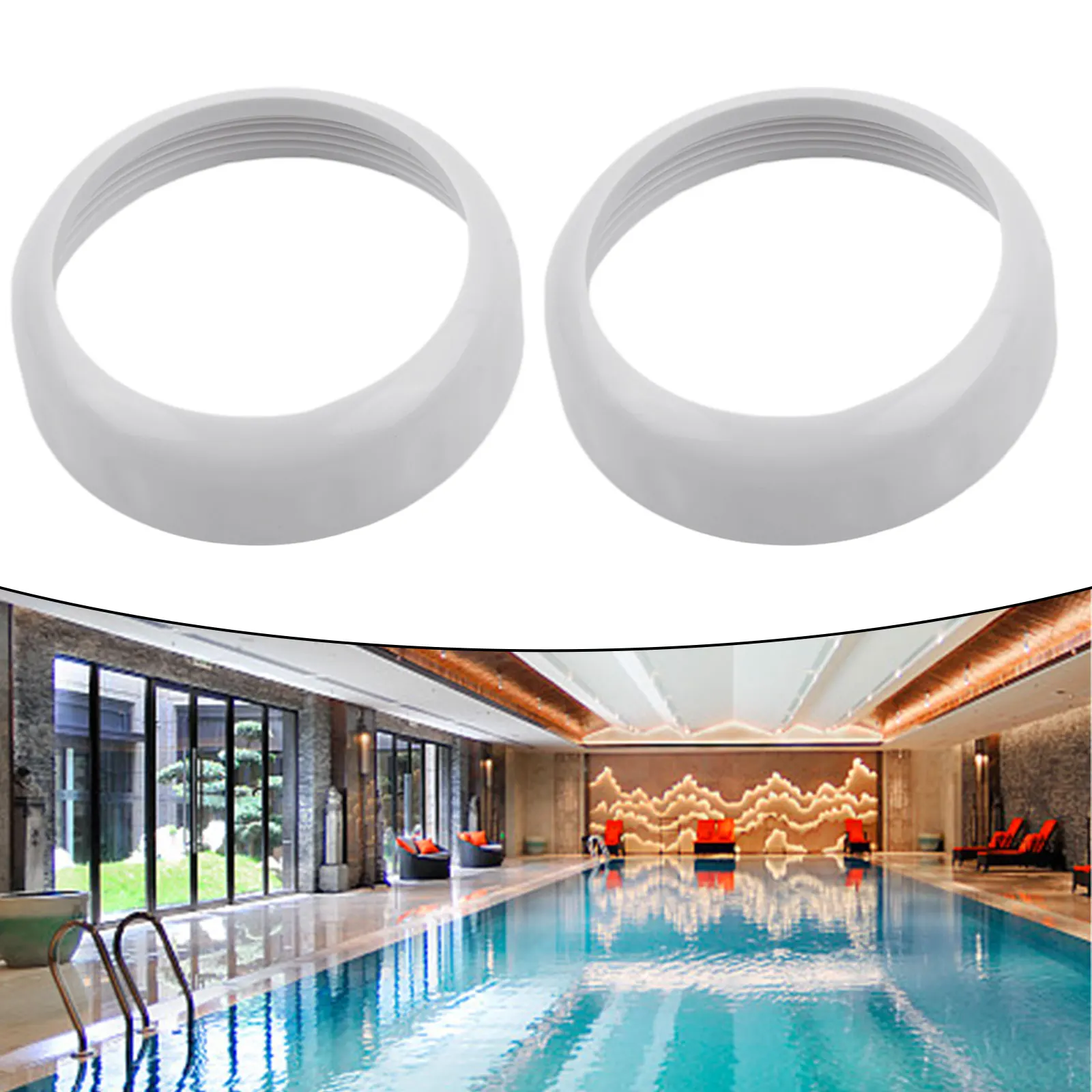 

2pcs Backup Valve Collars Backup Valve Collars Back-Up Valve Backup Valve Collar G57 Collar Ring High Quality Brand New