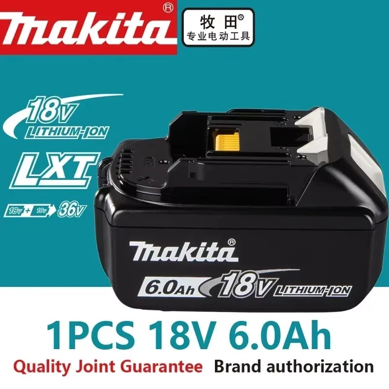 

NEW Original Makita 18V 3.0/5.0/6.0Ah Li-Ion Battery For Makita BL1830 BL1815 BL1860 BL1840 Replacement Power Tool Battery