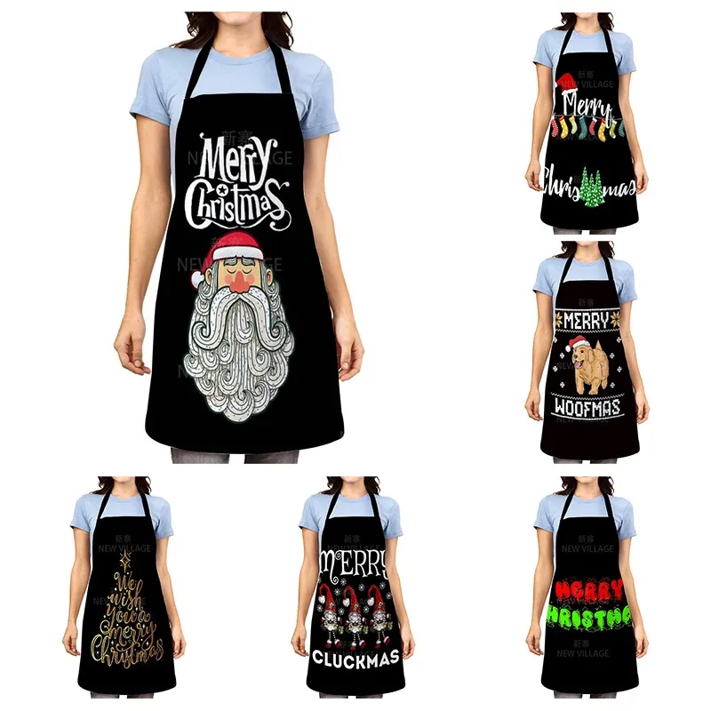 Women Aprons Creative Mermaid Apron Creative Kitchen Apron Dinner Party Cooking Apron Adult Baking Accessories 38x47cm