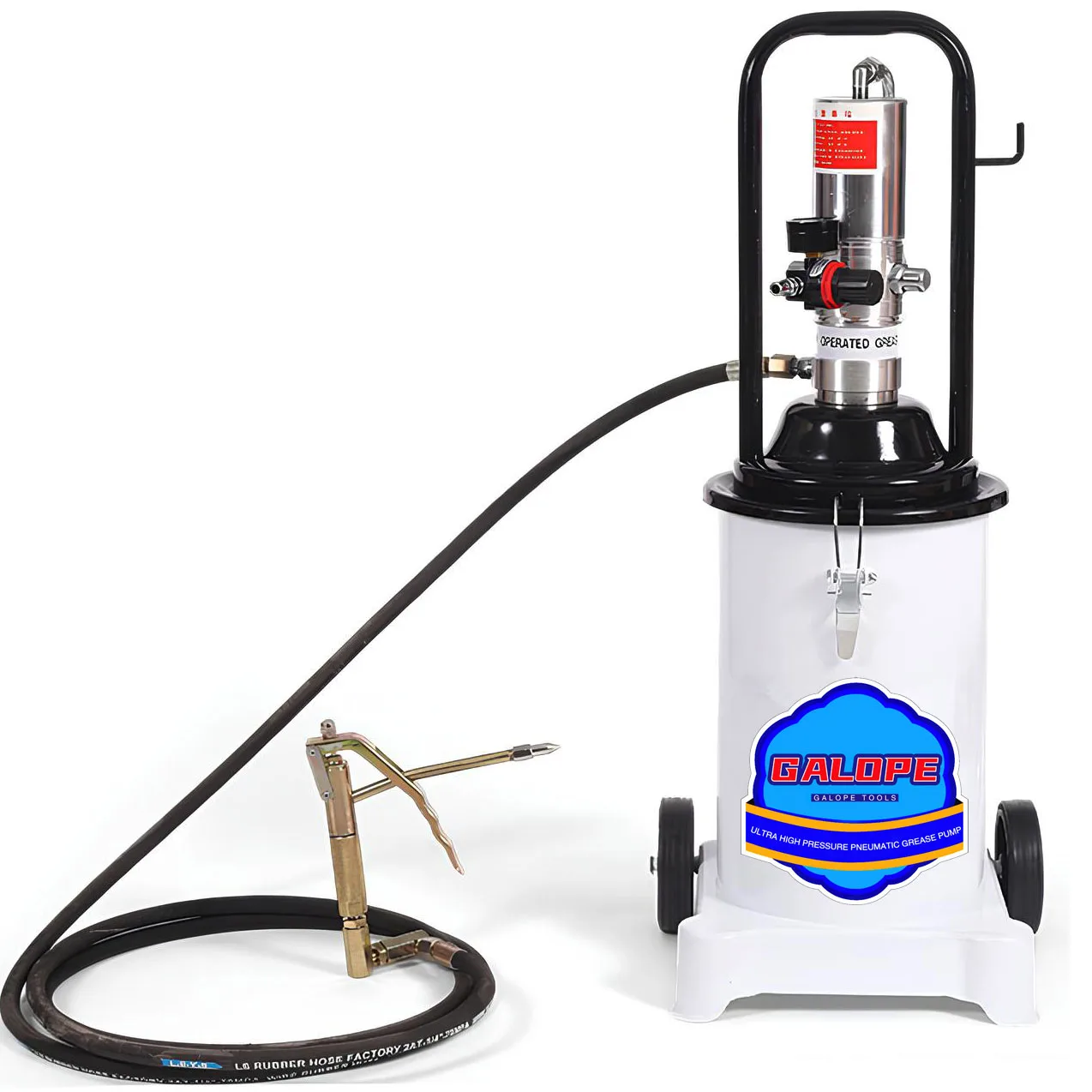 12L 20L 35L 40L 45L High Pressure Pneumatic Grease Pump Air Operated Grease Lubricator