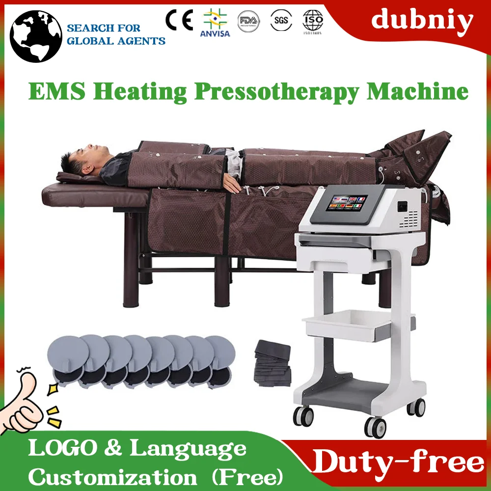 

3 In 1 EMS Heating Pressotherapy Infrared Lymphatic Drainage Massage maquina Presoterapia Machine Body Slimming Sauna Blanket