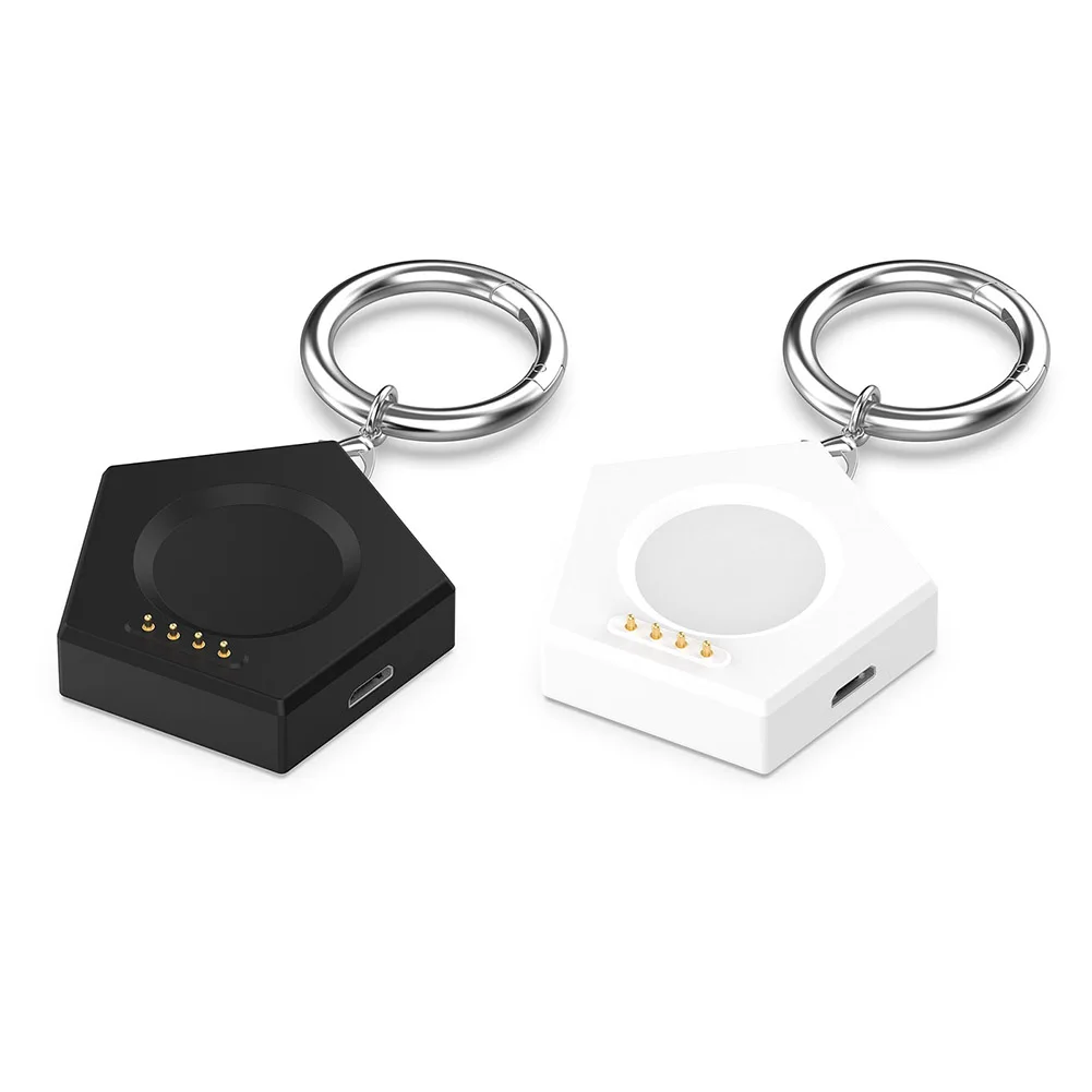 Magnetic Portable Charger Wireless Charging Base with Keychain for Oneplus Watch2 OPPO Watch X/4pro/3 Pro/3/2/SE