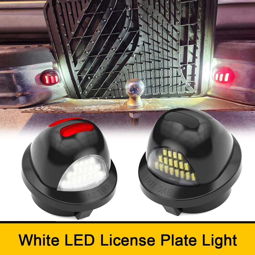 

18SMD LED Behind License Plate Light Tag Reverse Warning Lamp for Lincoln Mark LT Ford F-150 F-250 F-350 Ranger Bronco Explorer
