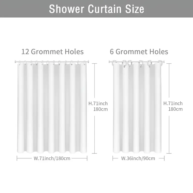 1pc Mid Century Modern Geometric Shower Curtain Set, Abstract Square Waterproof Fabric Shower Curtain, Bathroom Partition Decor