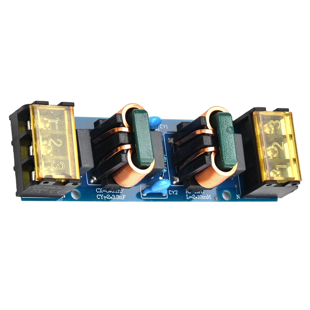 EMI Power Filter 50/60HZ 25A 110V 220V Low Pass EMI Filter Eectromagnetic Interference EMI Audio-Sound Decoder Amplifier