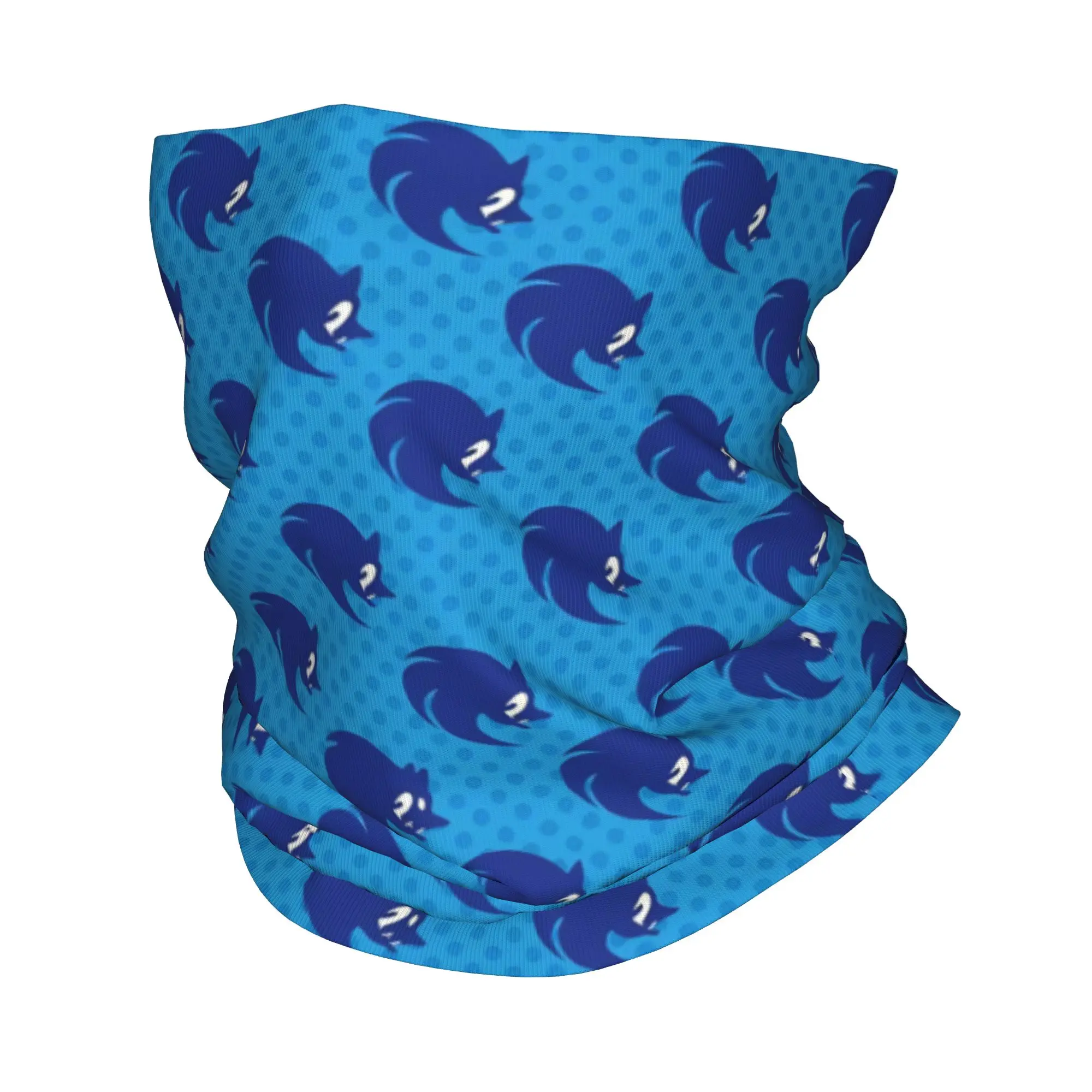 Video Games Soniced Bandana Neck Cover Printed  Face Scarf Multifunctional Face Mask Fishing Unisex Adult All Season