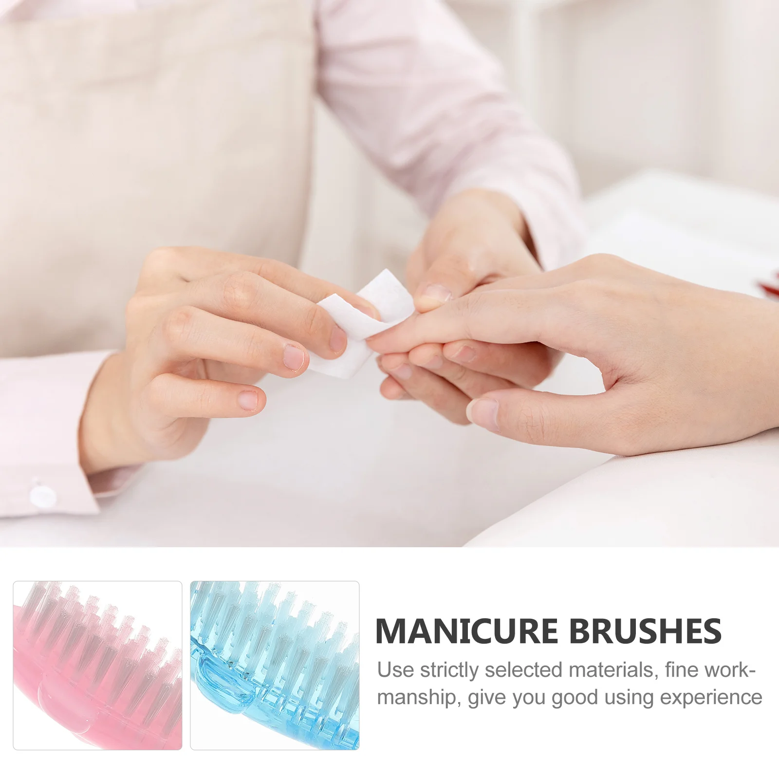 

5pcs Animal Shape Nail Brush Durable Fine Bristle Scrubbing Tool For Fingernail Cleaning Home Manicure Art Dust Remover