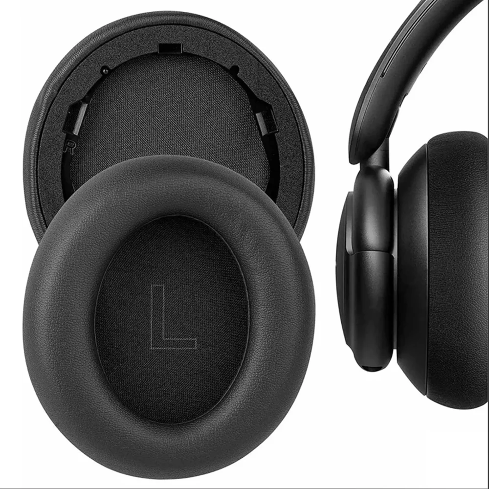 Anker Soundcore Life Q35 Q30 Q20 Q10ヘッドホン交換用イヤーパッド、イヤーマフ1ペア、プロテインレザー付きイヤーピロー