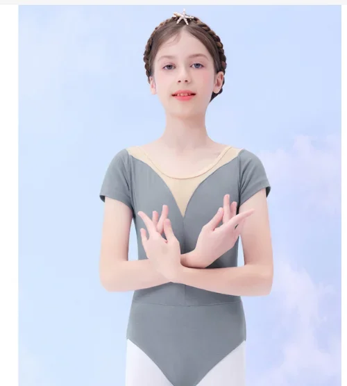 1pcs/lot children ballet dancing leotarf girl fashion mermaid ballet dancing costumes