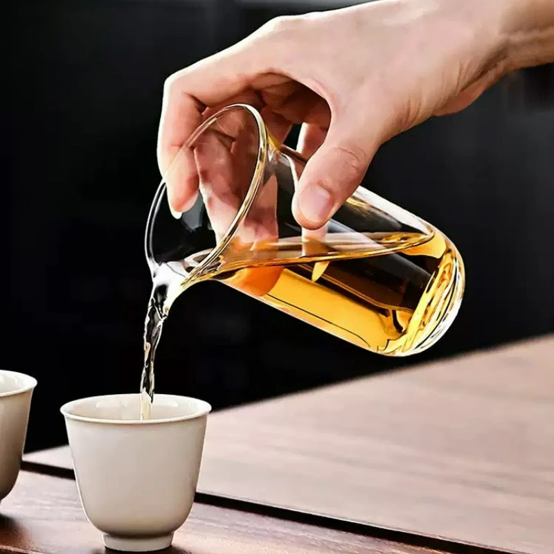 

150 мл прозрачная стеклянная чашка в японском стиле, термостойкая ярмарка, чайная церемония, бытовой чайный сервиз кунг-фу, аксессуары, новинка 2023 года