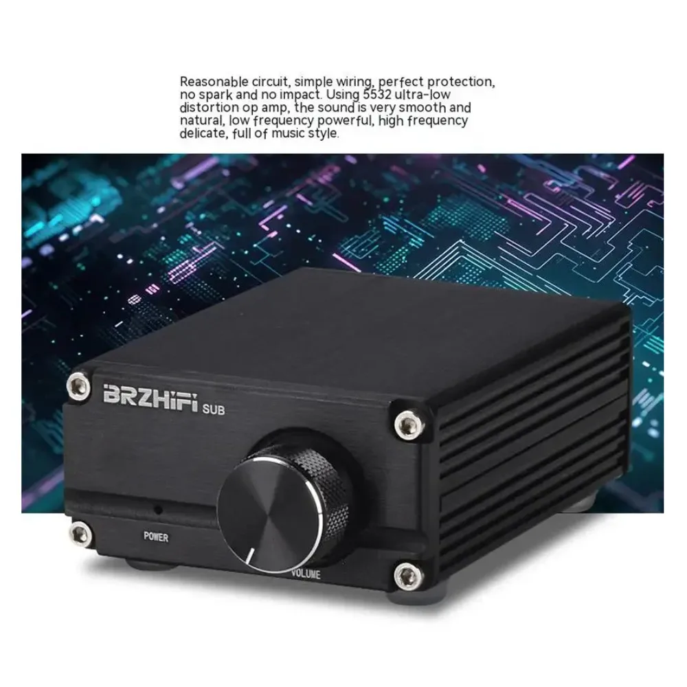 B3 Mono 100W Digital HIFI Professional Subwoofer Low Frequency SUB Amplifier High Power