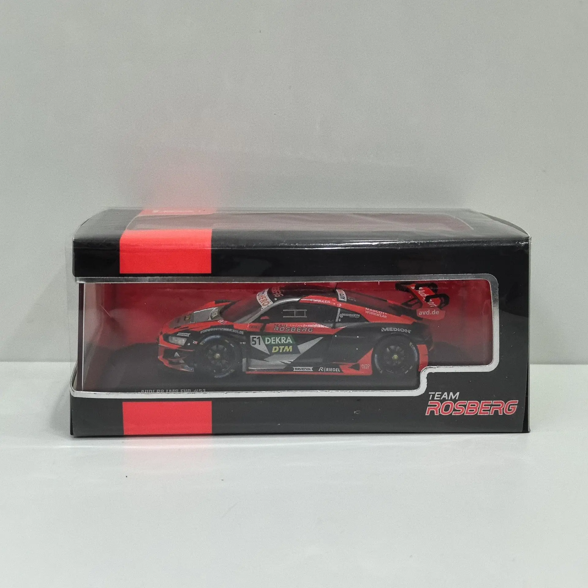 

Diecast IXO 1/43 Scale R8 LMS EVO #51 2022 4F Alloy Car Model