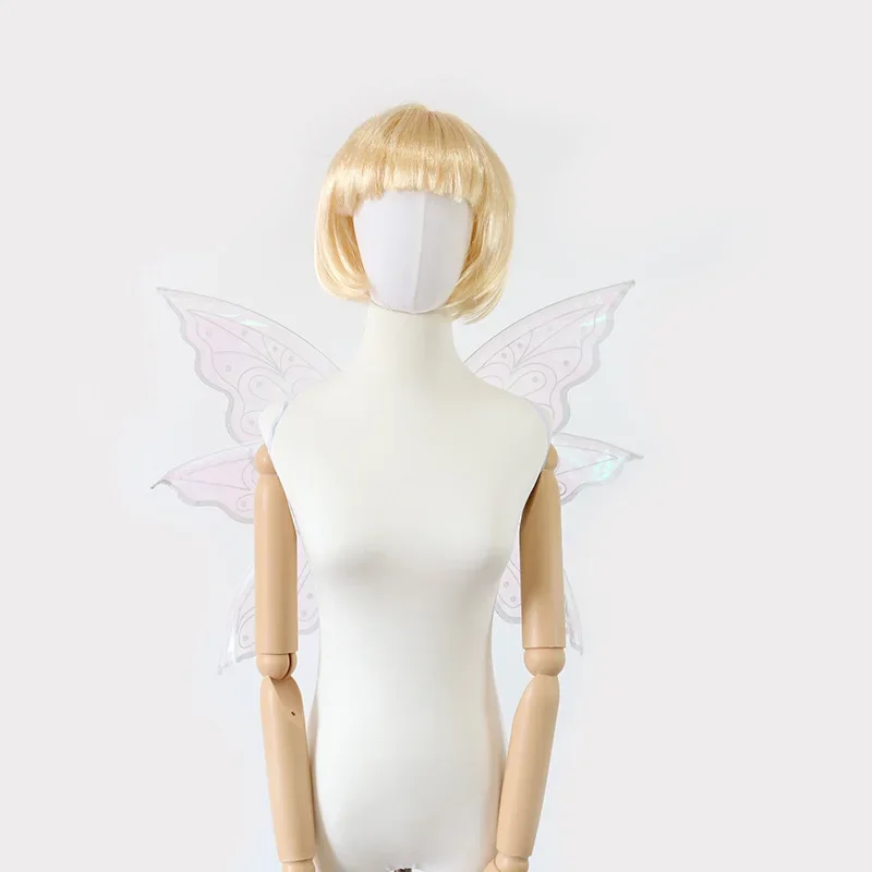 Fairy Wing Costume Elf Angel Butterfly Wings Women Girls Princess Cosplay Halloween Party Dress Up Festival Performance Props