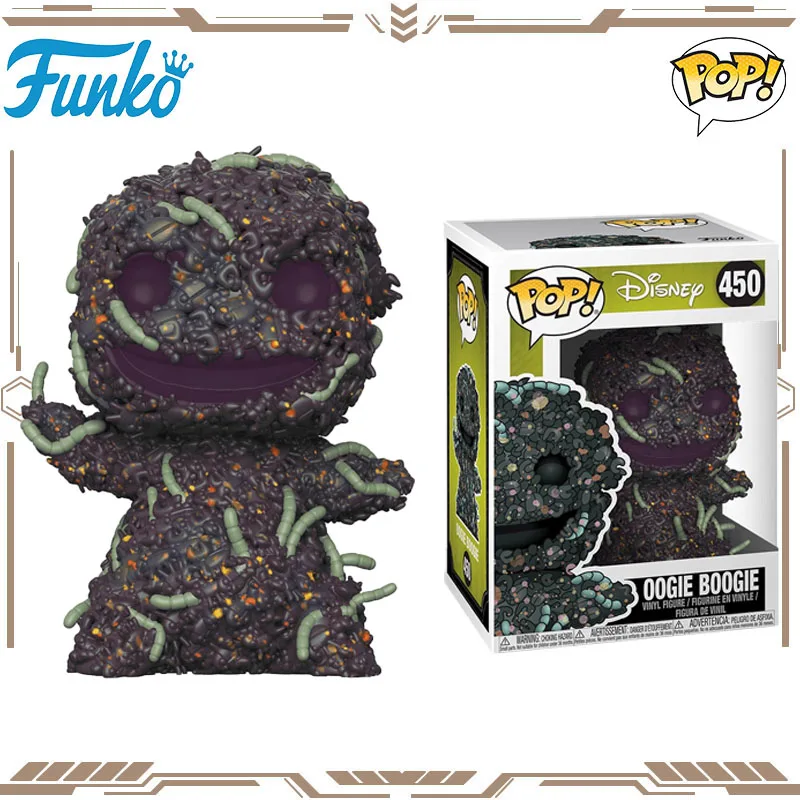 

Funko POP Original Genuine Disney Oogie Boogie 450 Action Figure Toys for Boys Girls Gift Collectible Model Ornaments