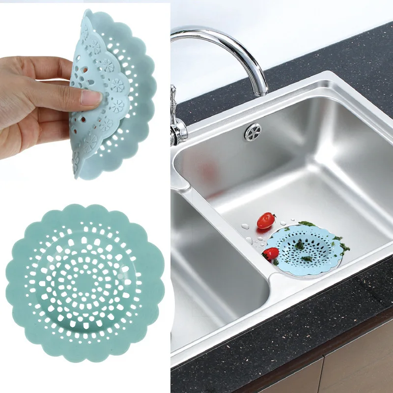 

1Pcs Kitchen Waste Sink Filter Bathroom Shower Floor Drain Hair Catcher Stopper Sewer Anti-clogging Strainer Mesh Screen