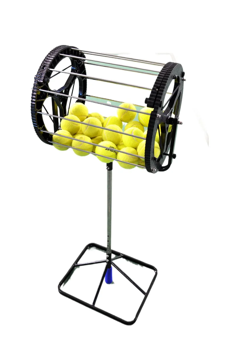 مجموعة أدوات تدريب كرات التنس بإطار متعدد الكرات، لوازم شبكة الالتقاط الأوتوماتيكية #3