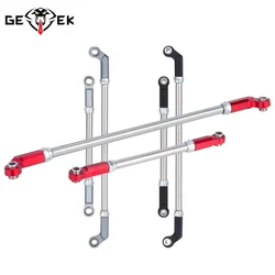 Servo tirante dello sterzo regolabile in metallo per parti di aggiornamento dell'asse del portale SCX10 III ar45 e Vanquish VS4-10 Phoenix F10