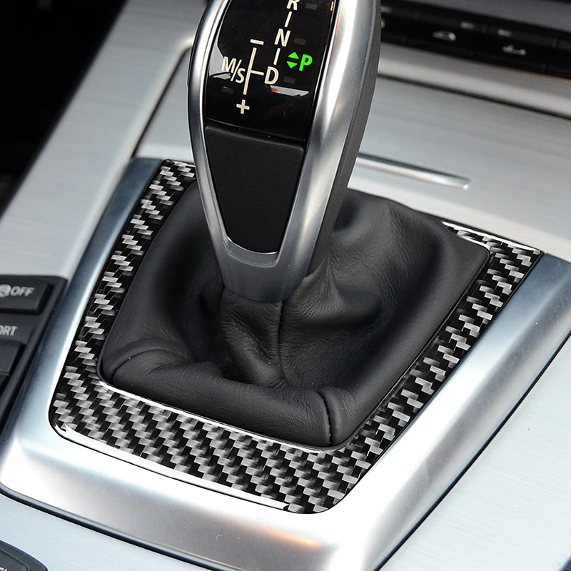 

Автомобиль для BMW Z4 E89 2009-2016, консоль, панель переключения передач, рамка, отделка, украшение из углеродного волокна, наклейка Geashift, аксессуары для интерьера