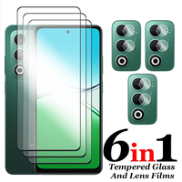 For OPPO A5 Glass For OPPO A5 4G 5G Tempered Glass 2.5D Full Cover Glue HD Screen Protector For OPPO A5 Global Lens Film