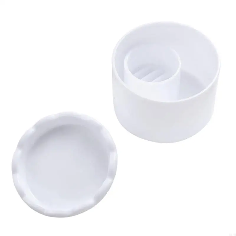 Hộp đựng dụng cụ làm móng có thể xếp chồng lên nhau Q1FB có nắp để đựng bút nhiều màu