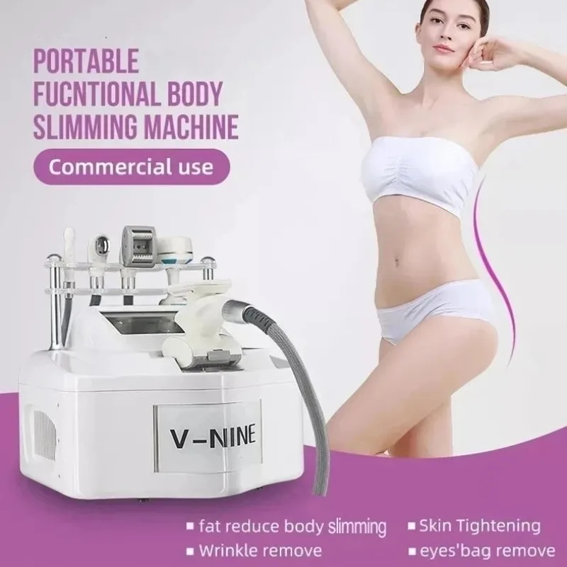 V9 Vela 80K Cavitation Body Shape Weight Loss Vacuum Slimming Roller Shaping Massage Machine Fat Removal Face Lift