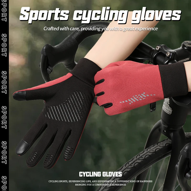 Winter Gloves Touchscreen Warm Thermal Water-Resistant for Boy Girl Running Cycling Snow Skiing in Cold Weather