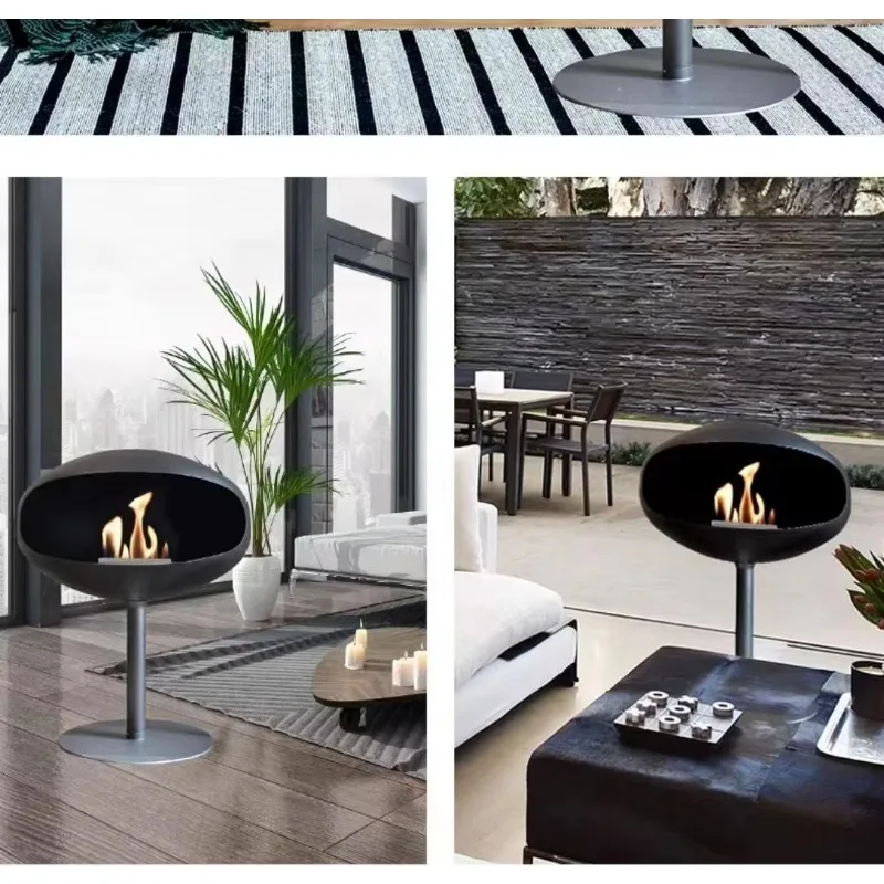 【2026】Leminée au bioéthanol en acier inoxydable