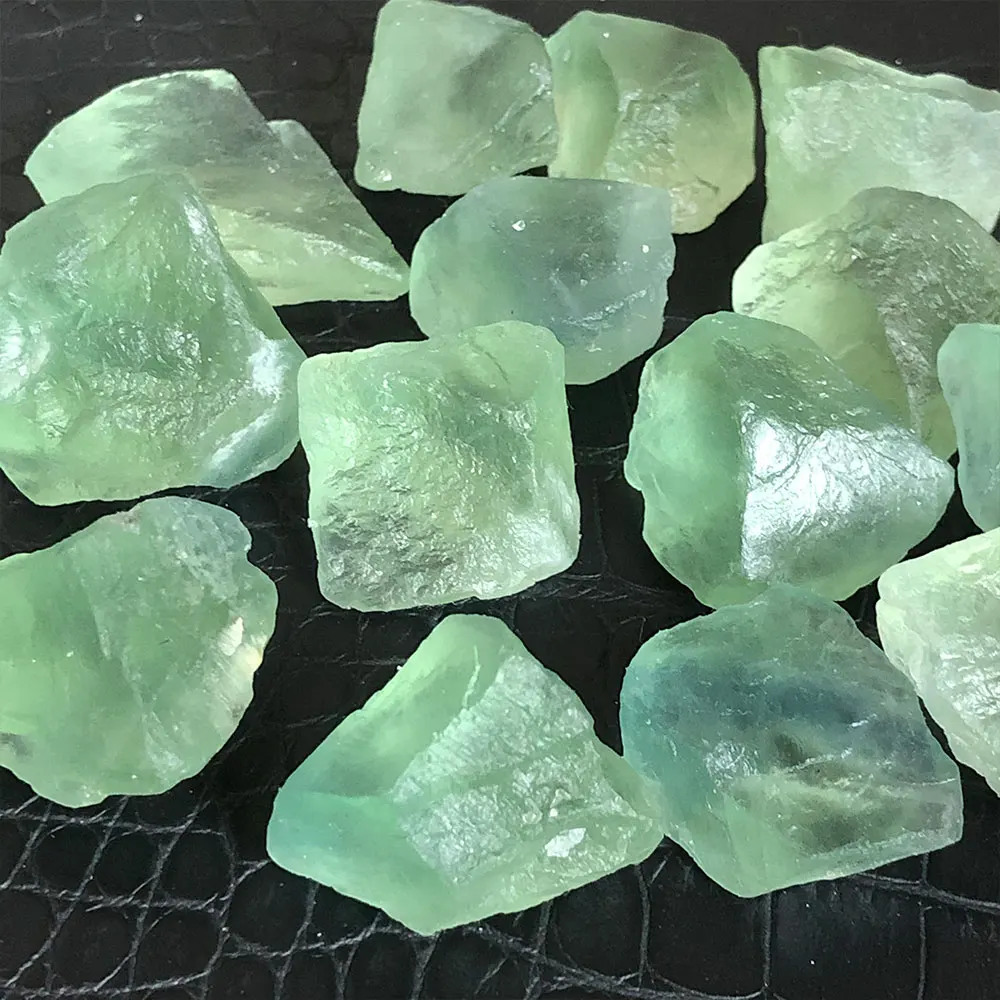 Natural Stone Green Fluorite Raw Crystal Stones Minerals Crystals Rock Healing Reiki Home Decor Spiritual Products Meditation