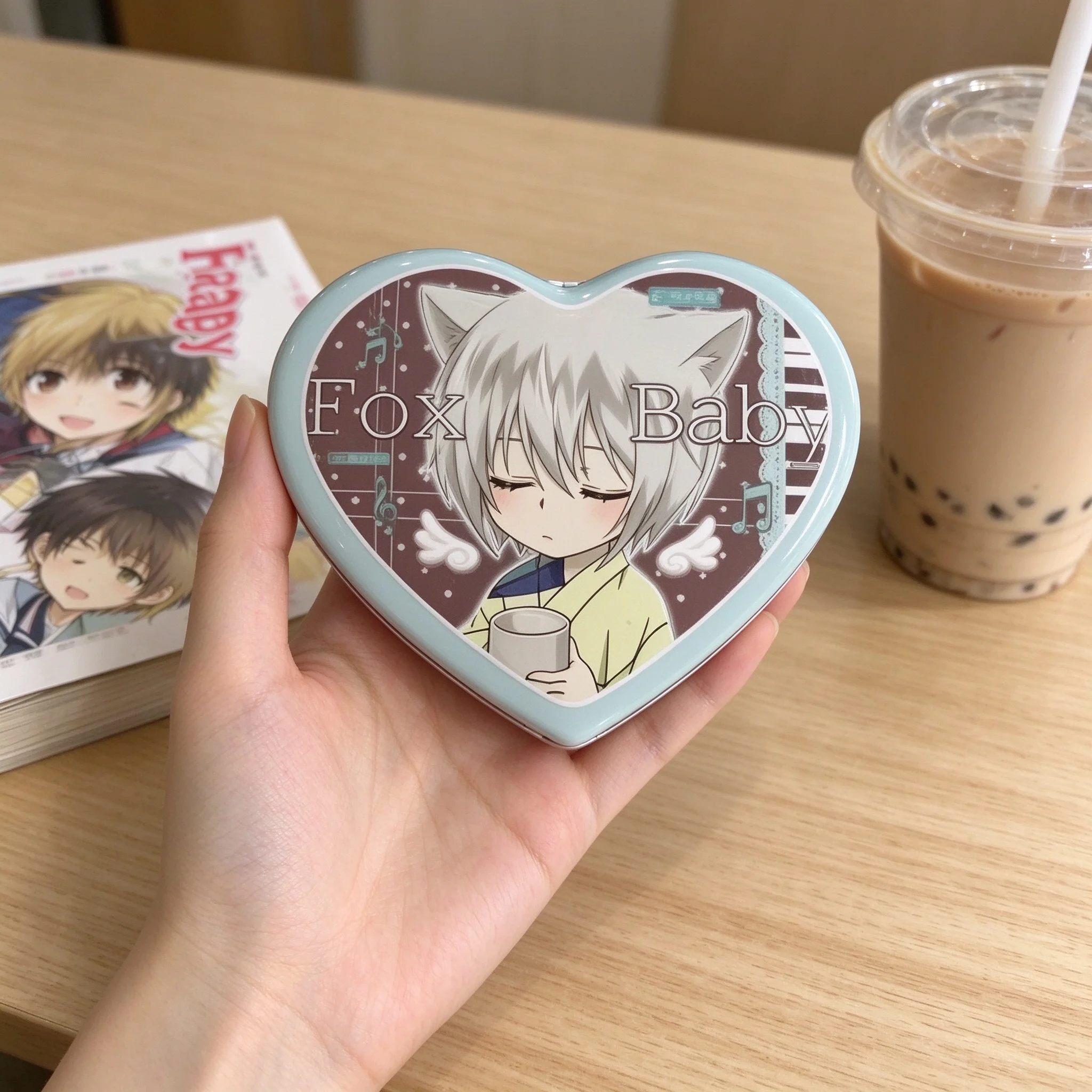 Kamisama Kiss Heart Storage Box Tomoe Momozono Nanami Anime Badge Holder Itabag Accessory Kawaii Gift For Fans