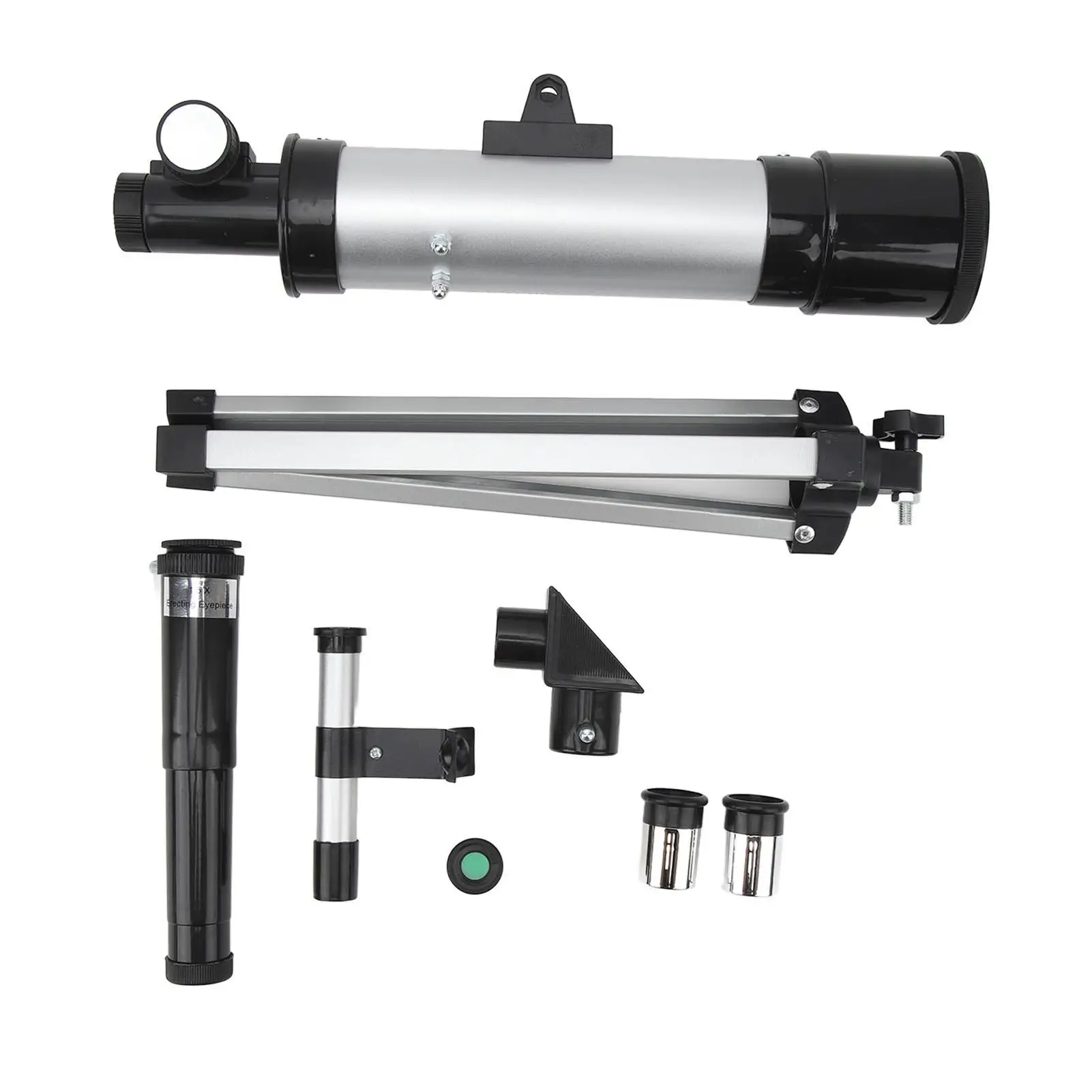 90x for kids Portable Refractor Telescope - Compact Astronomical Scope with Clear Images & 2 Eyepieces for Easy for travel