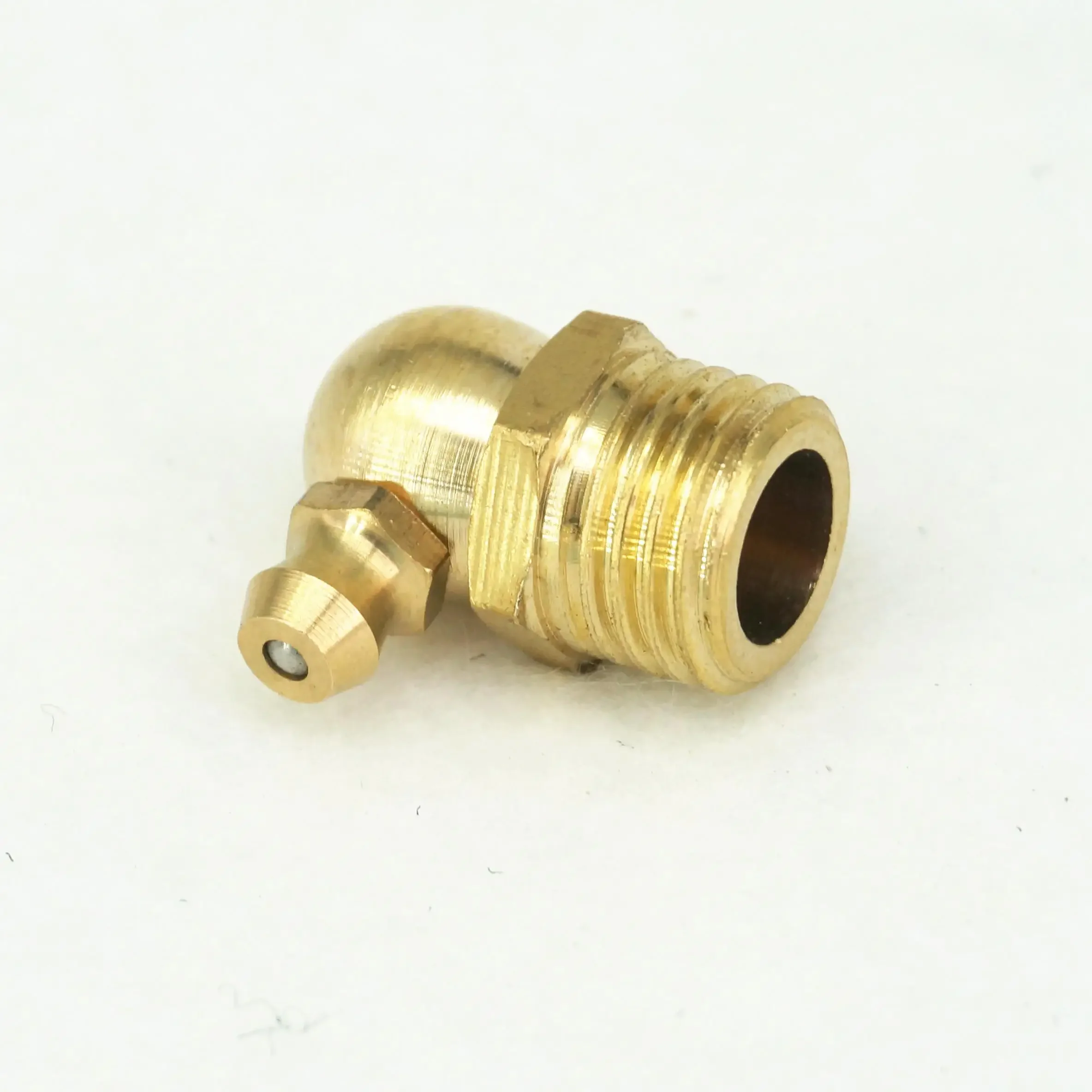 

M14 Pitch 1.5mm Metric Male 90 Degrees Brass Grease Zerk Nipple Fitting For Grease Gun Machine Tool Accessories