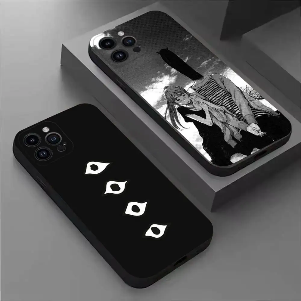

Goodnight Oyasumi Punpun Phone Case For iPhone 17,16,15,14,13,12,11 Plus,Pro Max,XS,X,XR,SE,Mini,8,7,Soft Silicone Black Cover