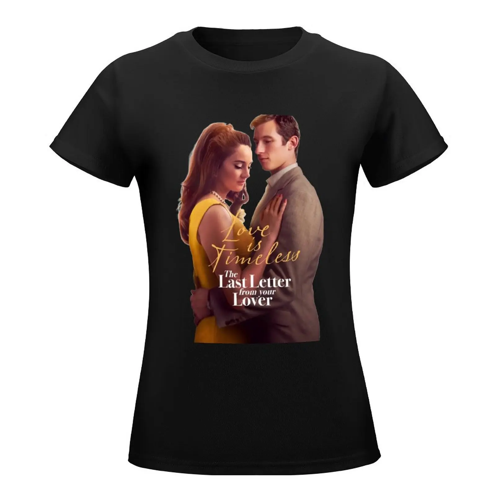 The Last Letter From Your Lover T-Shirt oversized Short sleeve tee female black t-shirts for Women