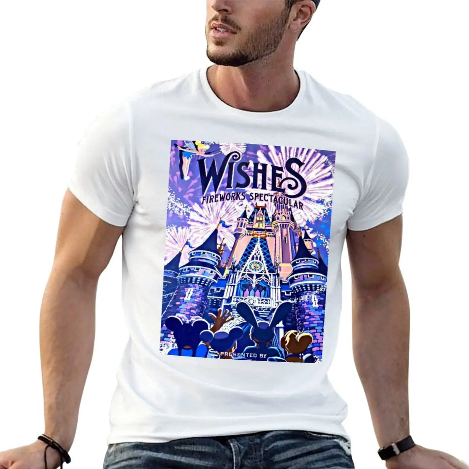 Wishes! Nighttime Spectacular Poster T-Shirt cute clothes sublime t shirt men