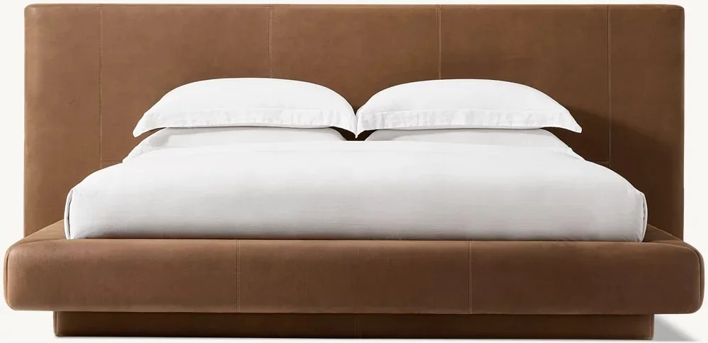 x−Handcrafted Wood Furniture Luxury Indoor Bedroom High Quality Queen Size Frame King Bed&