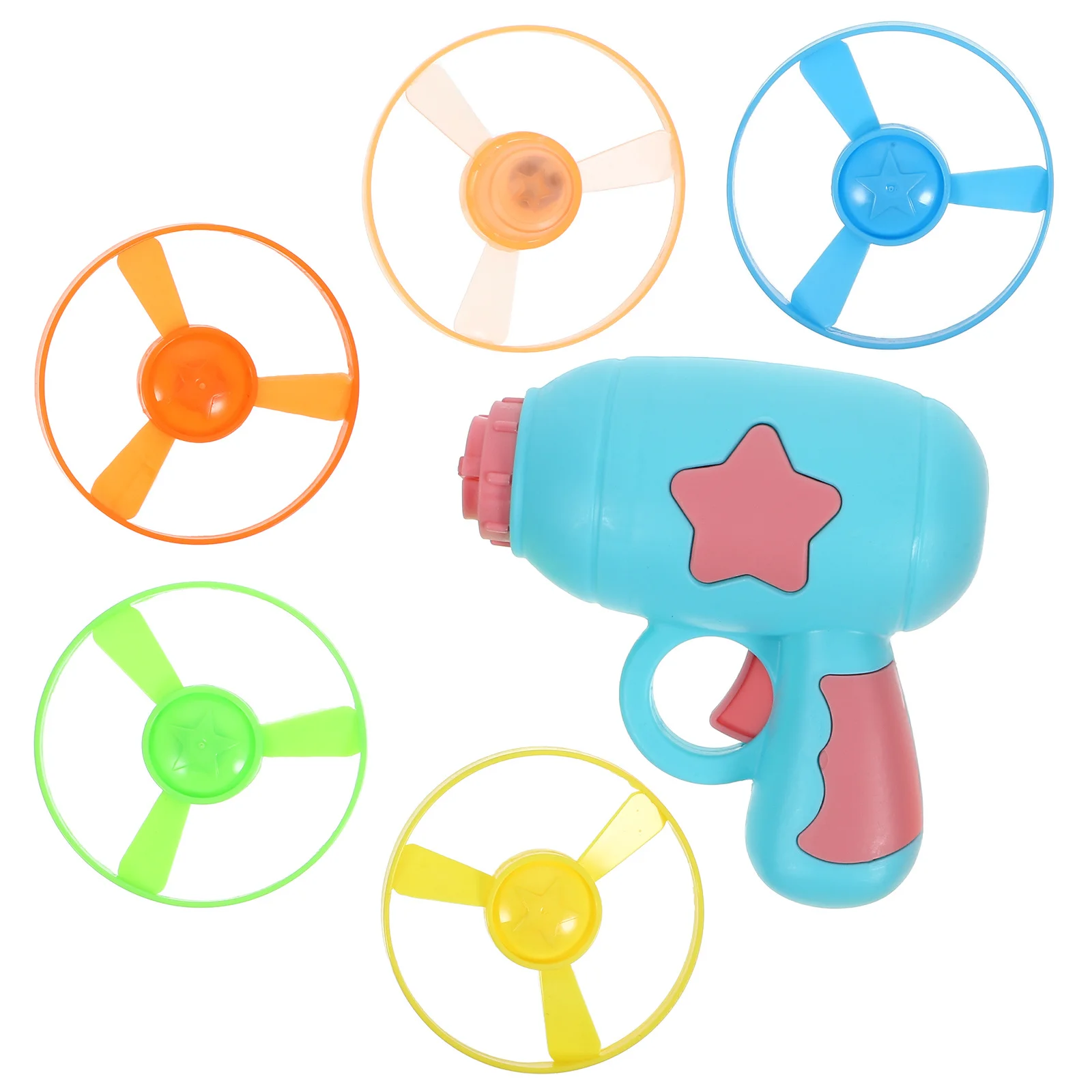 1 مجموعة القط الطائر القرص الصحن قاذفة التفاعلية مطاردة ممارسة اللعب للقطط هريرة التدريب متعة في الهواء الطلق #6