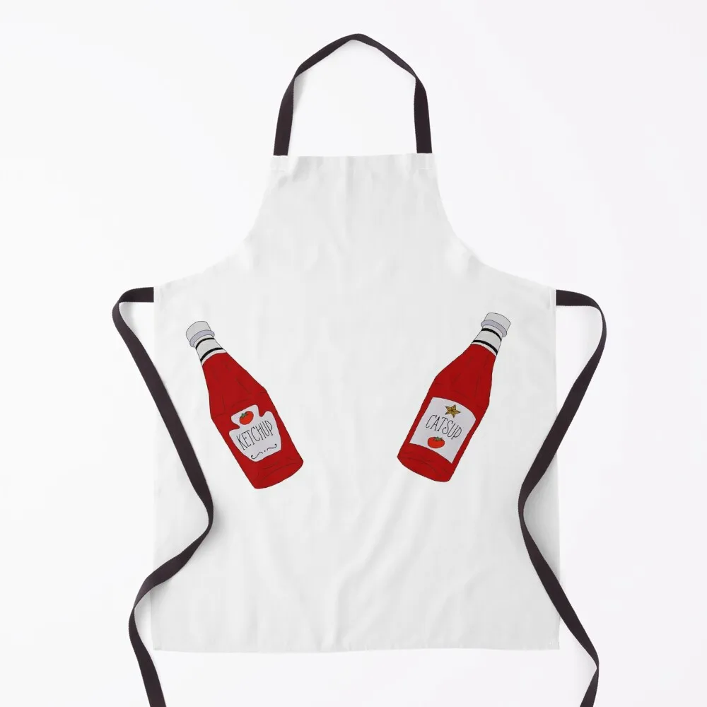 

Ketchup... Catsup... Apron Salon Woman Work Apron