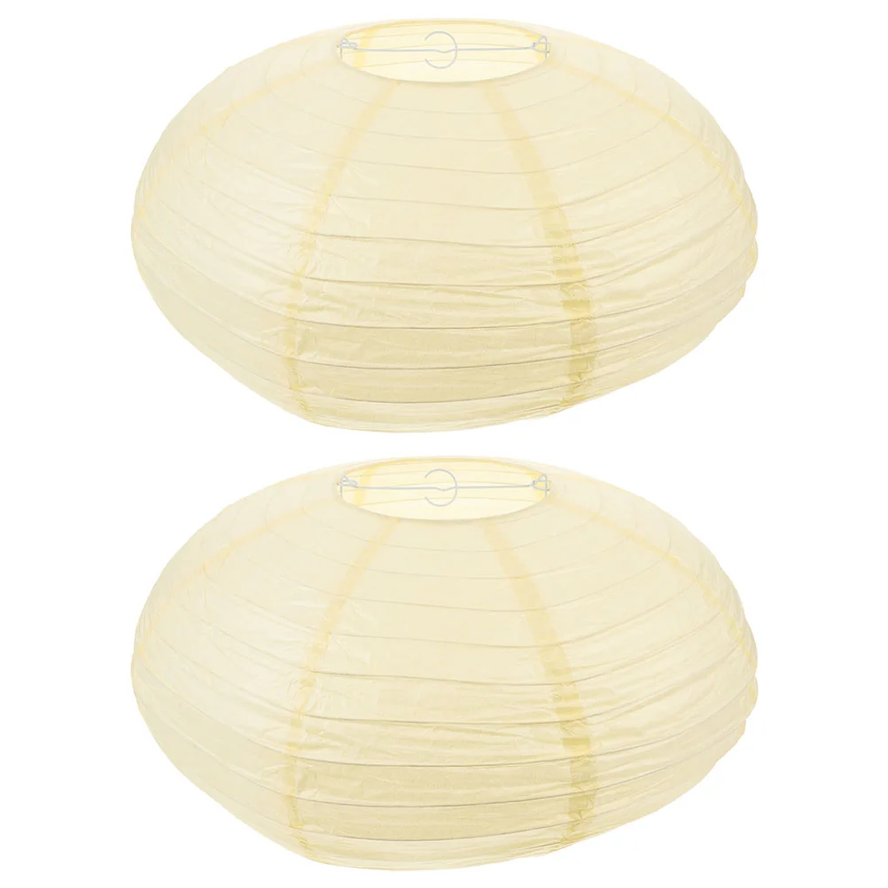 2 Pcs Lampshade Light Covers Hanging Pendant Lampshades Child Foldable