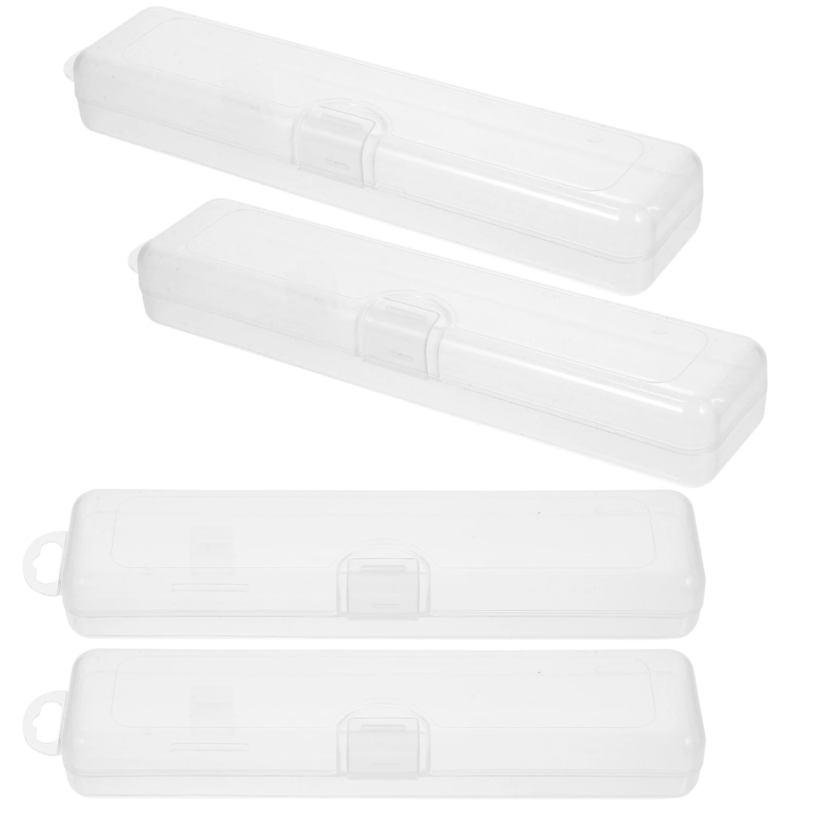 4 Pcs Box Toothbrush Portable Travel Container Plastic Storage Organizer For Toothpaste Dental Hygiene