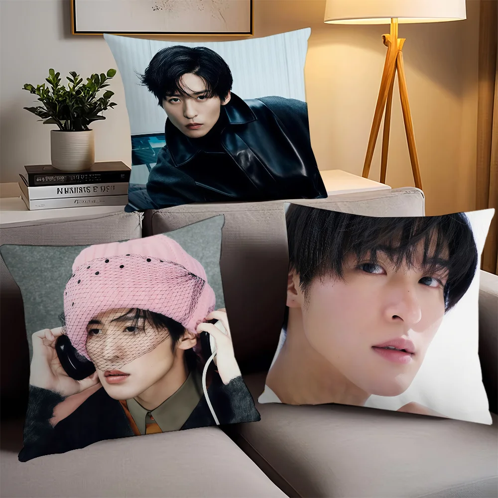 Japanese actor R-Ren M-Meguro  Pillow Case Office Cushions Suitable For Sofa Car Bedroom Decorative Cushion Cover