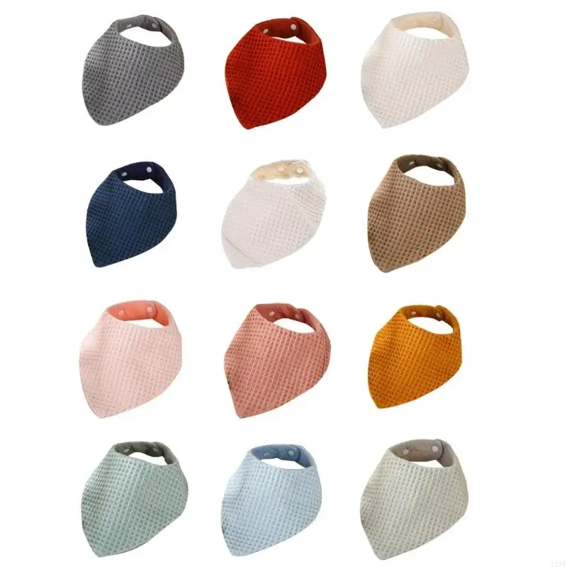 

Baby Bibs Baby Drool Bibs Cotton Multilayer Newborn Bibs for Unisex Boys Girls for Teething & Drooling Baby Gift 425F